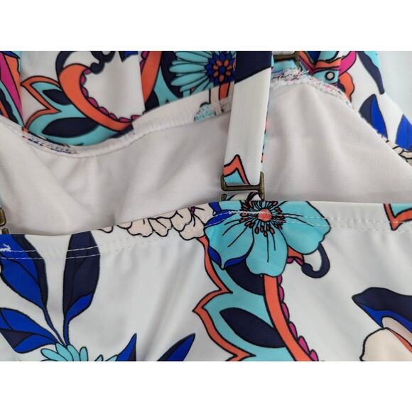 Island Escape Swim Floral Tankini Top - Picture 6 of 9